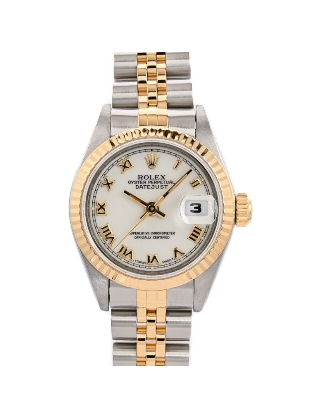 Rolex Watch Datejust Gold